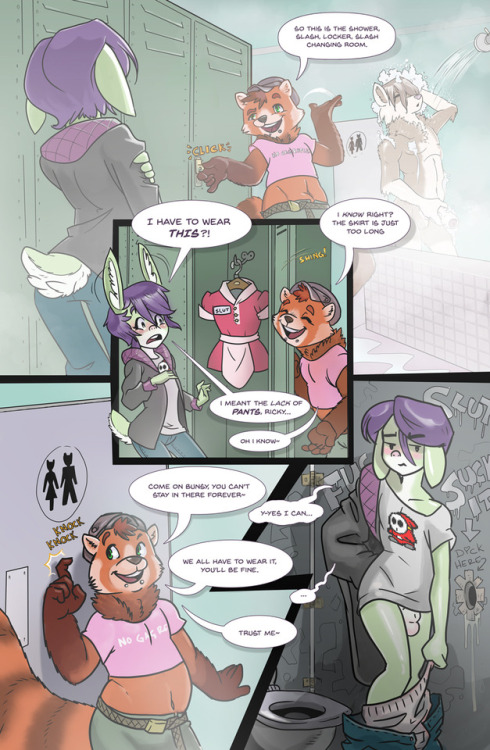 joltyboom: furry-gay-comics:    “Stripped Down” by  Goat-kid  and corbincrow    http://www.furaffinity.net/view/18793707 http://www.furaffinity.net/user/corbincrow http://www.furaffinity.net/user/goat-kid http://www.furaffinity.net/user/strippeddown/