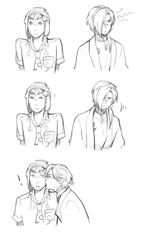 ineffableboyfriends: That’s right Koujaku. Play it cool.