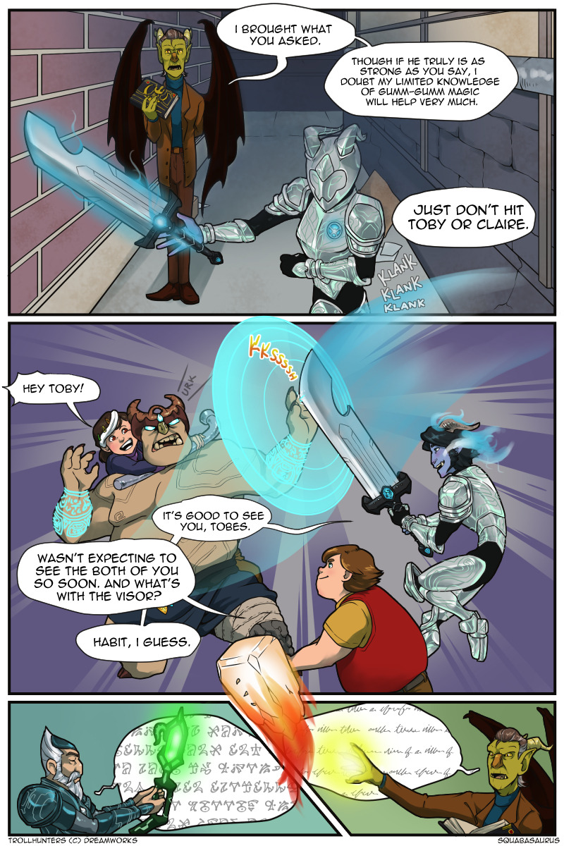 Trapped In Time: A Trollhunters Fancomic