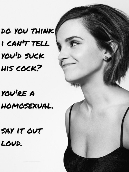 subtiffany77: learningnewthings69:You’re just gay.I’m a homosexual ;-) Oh my.