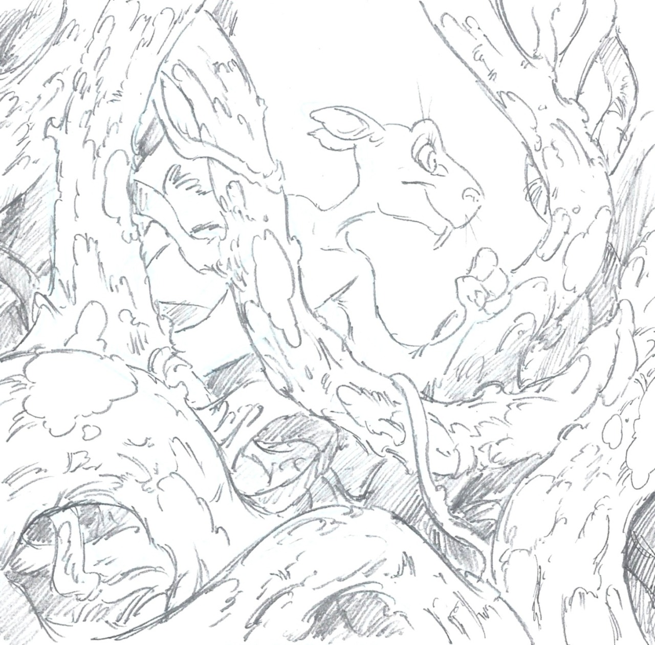 Panel from a comic I&rsquo;m working on.