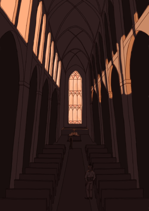 softmealbread: You found a stranger in the church sometime before sundown