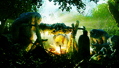 momopuff:the hobbit + silhouette