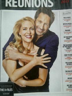 cortexiphankids:  X-Files reunion in the new issue of Entertainment Weekly!