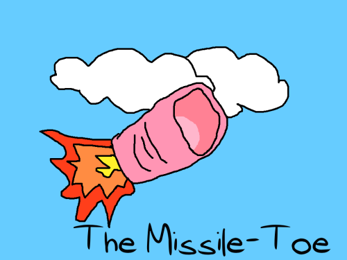 buttlicked: ah yes underneath the missile toe 