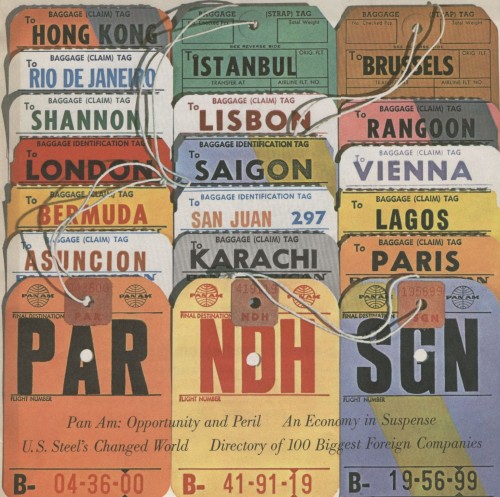 speedbird272:  Pan Am Baggage Tags
