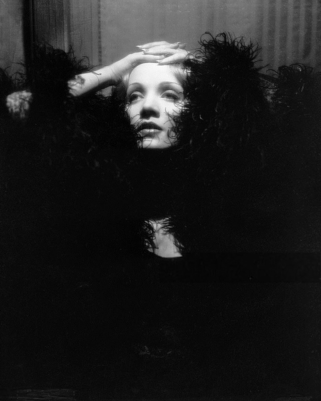 We Had Faces Then — Marlene Dietrich in a publicity still from...