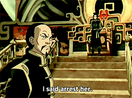 africant:  Now comes the part where I double-cross you. Dai Li, arrest the Fire Nation Princess.