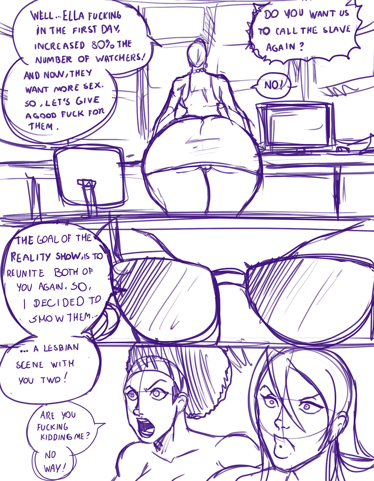 black-guillotine: Ella’s Wet Ass page 20 preview Become a patreon and have full