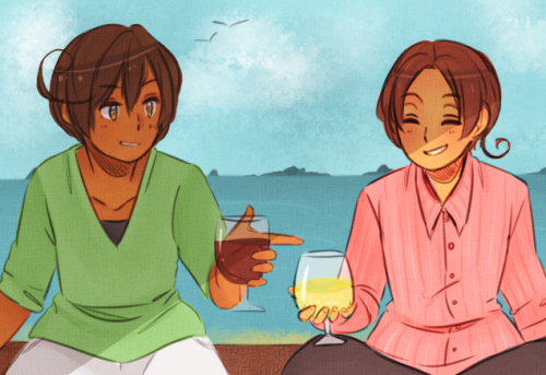 aph-lithuania:smile! it’s summertime!  