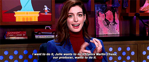 brycemargot:Anne Hathaway Dishes On A ‘Princess Diaries 3′