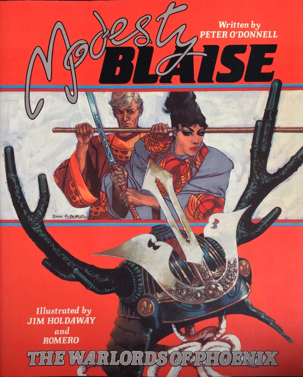 Modesty Blaise: The Warlords of Phoenix, written by Peter O’Donnell, illustrated