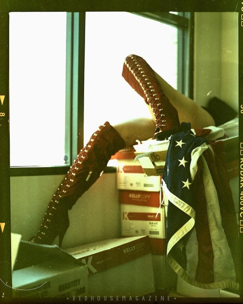 angiemariedreams:Photographer: @redhousemagazine I got the boots at some shop in Santeen Alley in LA