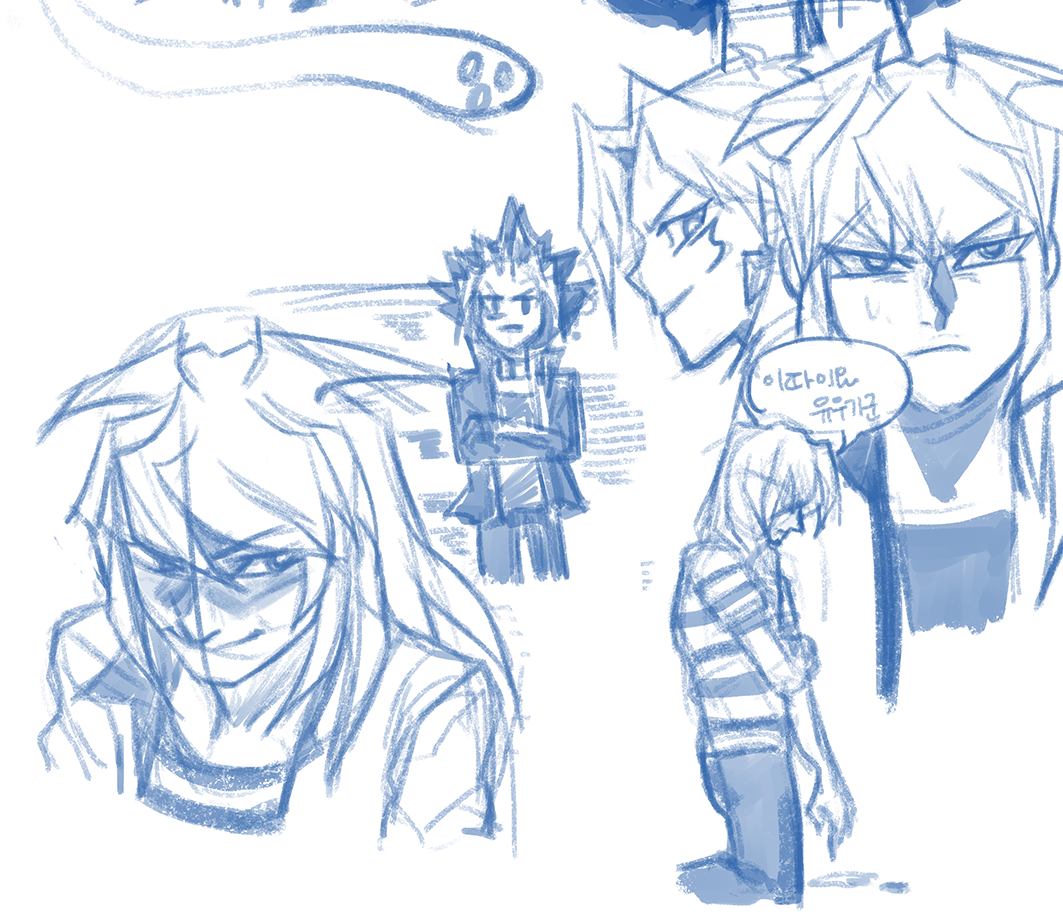 ennie1010:  Ygo doodles~~