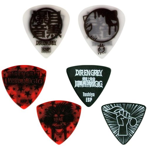 sceysc: New Dir en grey ESP picks for the Meguro Rockmaykan gigs.[Scheduled to arrive after mid-Marc