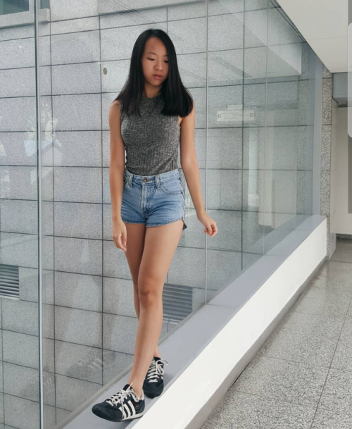 dayummxryry:  Eio Jing Ying from Singapore Polytechnic who loves to show off her tight body with perky tits and huge ass by wearing tight shirts/dress.   Instagram: @ejyx_  Cheers hope u guys like it