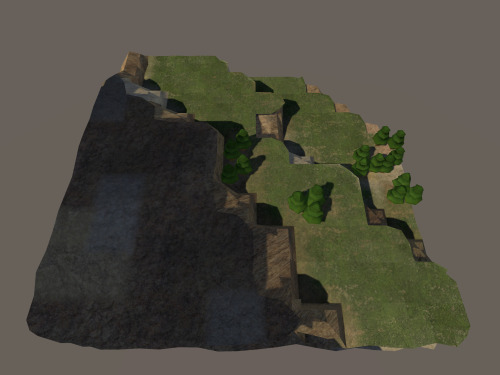 A level slice from the new terrain :) it’s coming together nicely