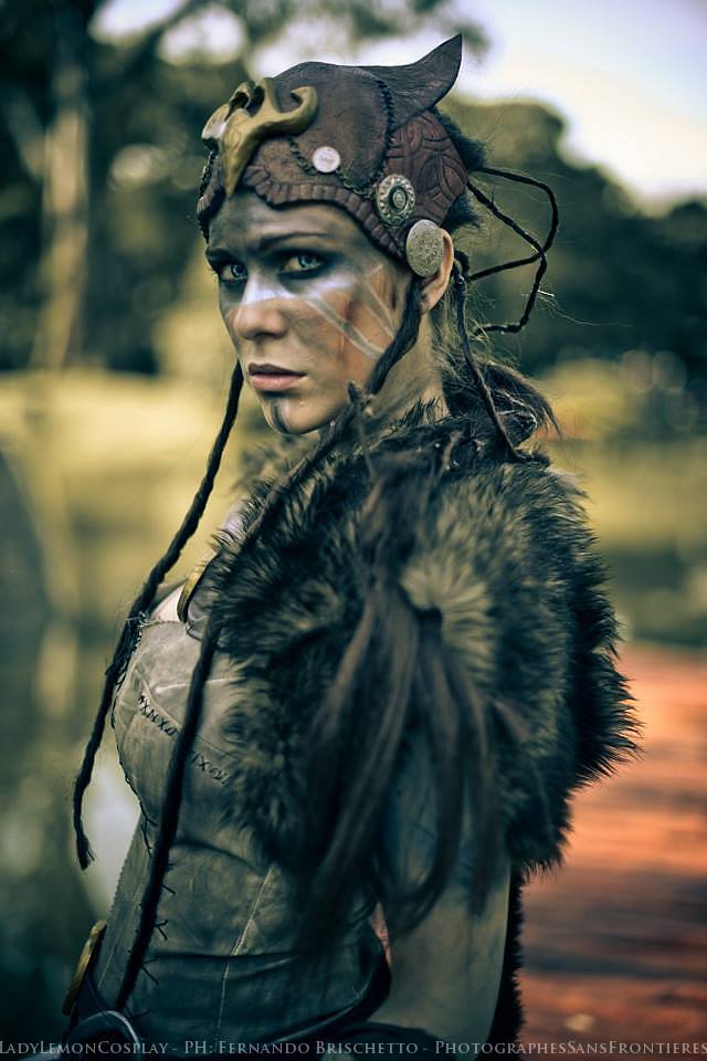 kamikame-cosplay:  Great Senua cosplay from Hellblade by Lady Lemon  By Ninja