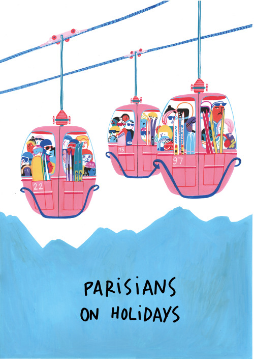 camilledecussac:un dessin pour https://artazart.com/https://artazart.com/shop/parisians-on-holidays/