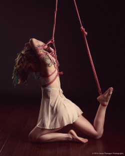 jesseflanagan:  Rigging/photos by Jesse Flanagan (self)Pink ropes provided by MyNawashi