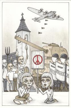 eatsleepdraw:  peace by alfredtheghost