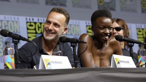 richonnesokoye: a series of andy and danai being the cutest people ever at sdcc