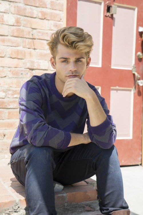 itsjxshybitch: Garrett Clayton for Black Chalk Magazine, December 2016.