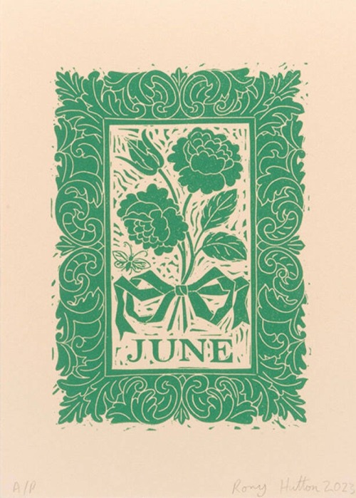 June , From Months Of The Year, Green - Rory Hutton , 2023.