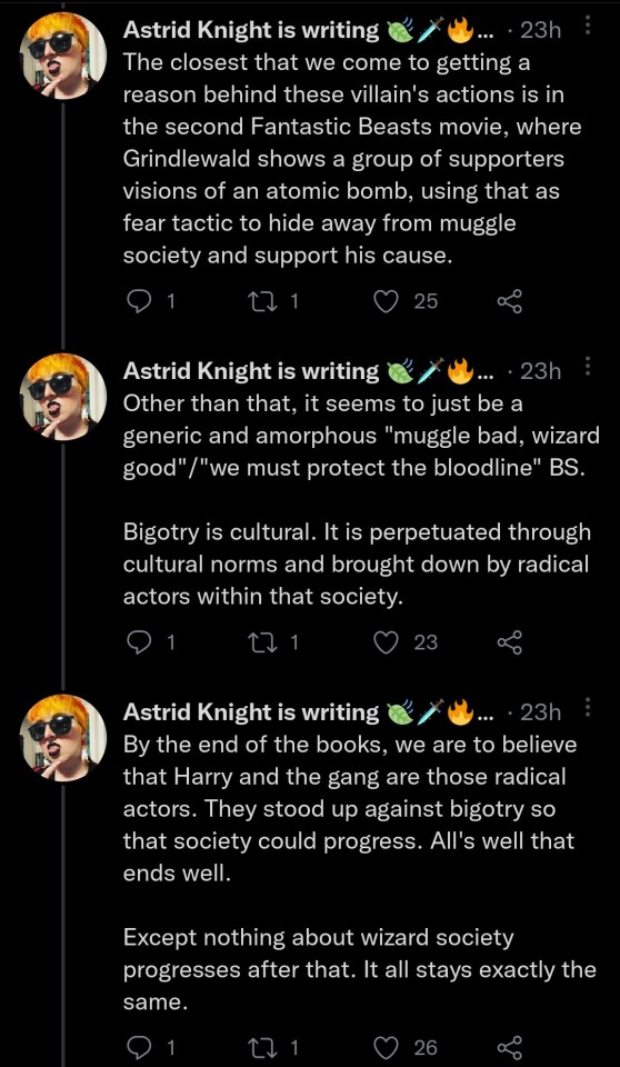 sixth-light:espanolbot2:maswartz:espanolbot2:majingojira:animentality:Also, I must add this, every time, because when 4chan is right, it is so devastatingly right: This made me realize that Jim Butcher actually does what people wanted to happen with Harry