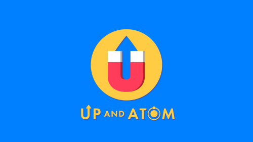 If you watch the Youtube channel UP AND ATOM, you might’ve noticed the new branding I helped design!