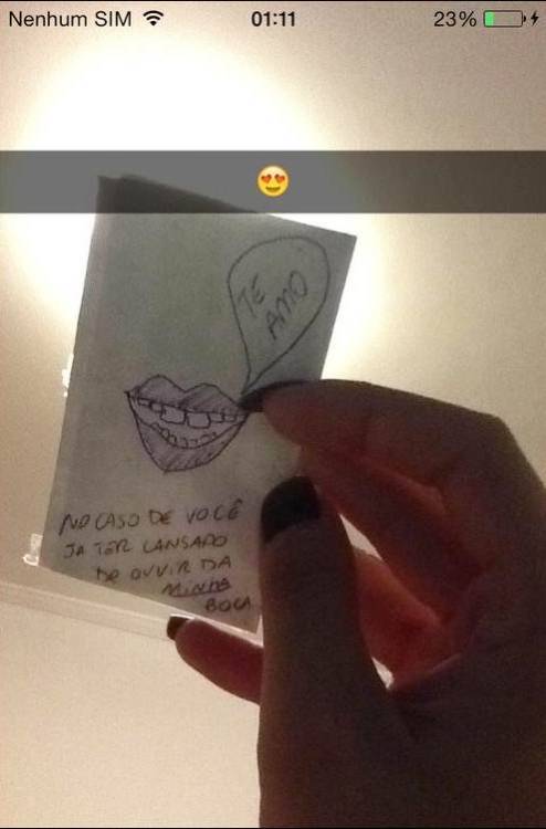 shhadow:no caso de vc ja ter cansado de ouvir da minha boca…te amo
