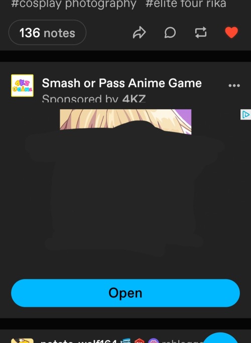 WHY DID TUMBLR GIVE ME THIS AD