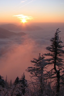 winsnap:  Sunset from Lysá hora, Czech Republic