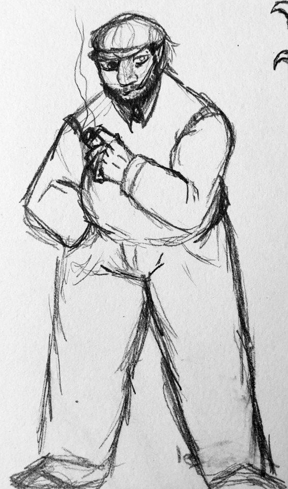 Dmitri, A Tzimisce Landlord. He And Edi Are Close. He Sees Her As A Sort Of Daughter. Since He Lost His
