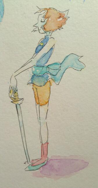 papillonnant:  Finished pic ! Colors came out a bit weird, ah well
