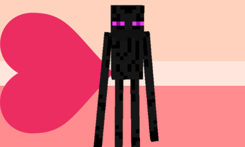 yourfavelovesyouunconditionally: ALL ENDERMEN from Minecraft love you unconditionally !!!!!
