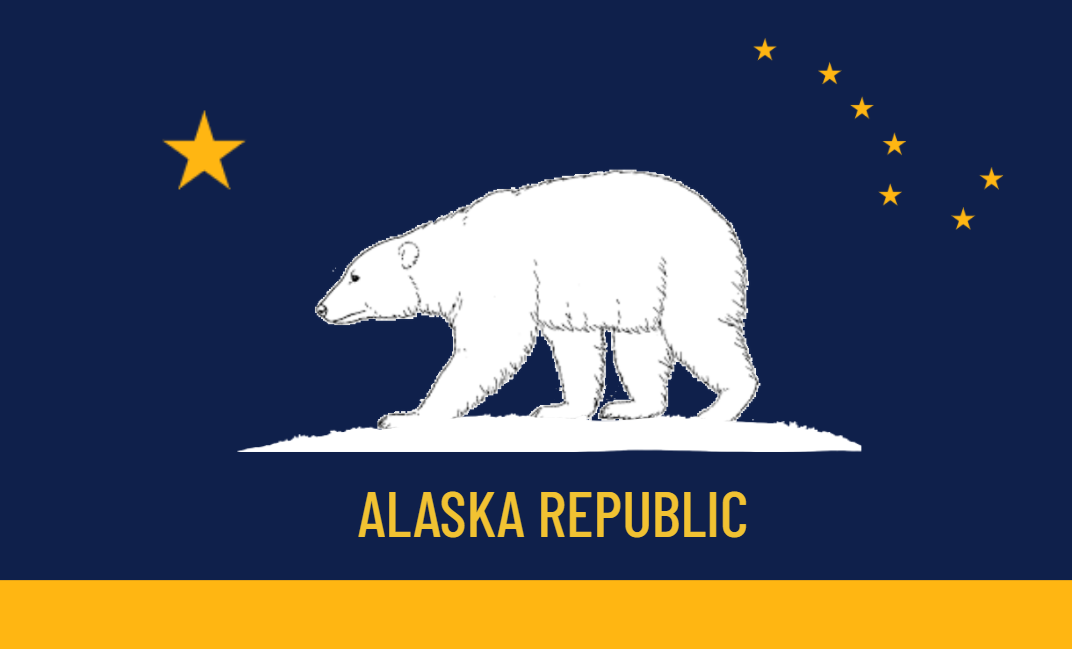 Flag of Russian Alaska : r/vexillology