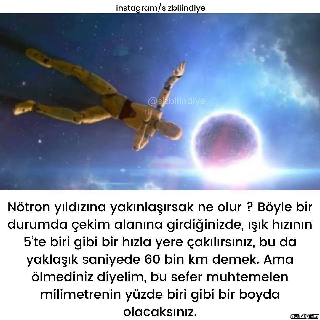 Nötron yıldızları hakkında...