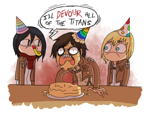 buttsarefunny: HAPPY BIRTHDAY, EREN.