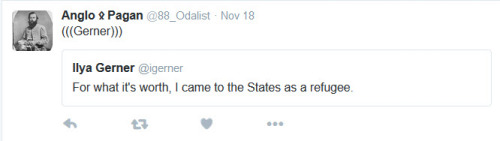 Trump-supporting White Nationalists talk to me on Twitter.