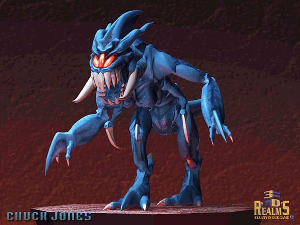 duke3dmaps:  Various Chuck Jones Renders for Duke Nukem 3D Part 2 