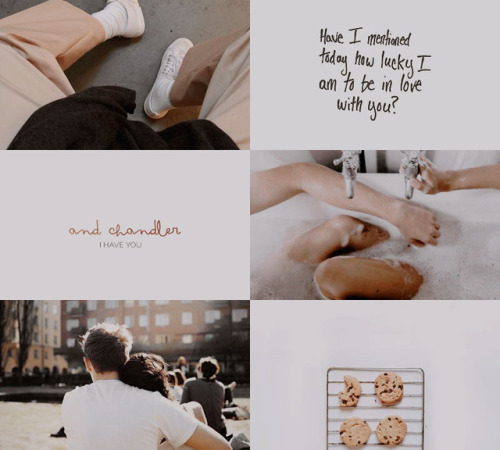 littlemissdracula:otp aesthetics: monica and chandler (f.r.i.e.n.d.s.) 