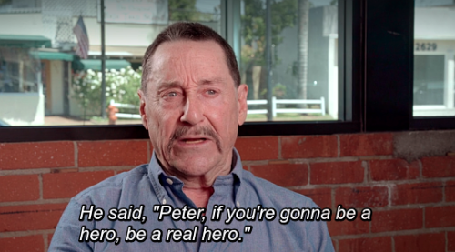 eggpuffs: Peter Cullen talking about finding the voice for Optimus Prime with advice from his brothe