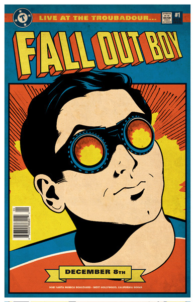 readytogogetmeoutofmymind:  fall out boy tour posters 