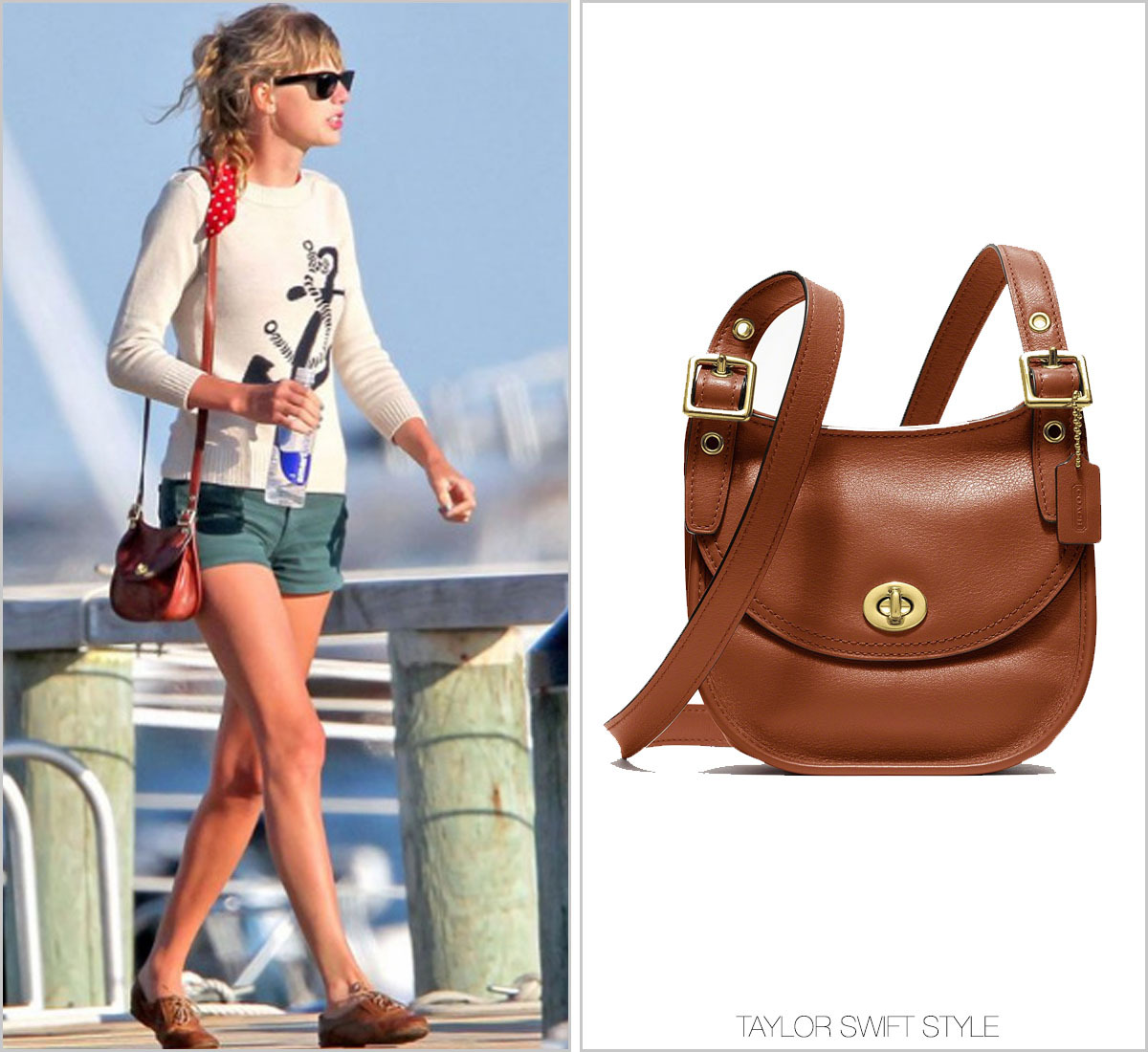 COACH Legacy Mini Satchel in Leather in Brown