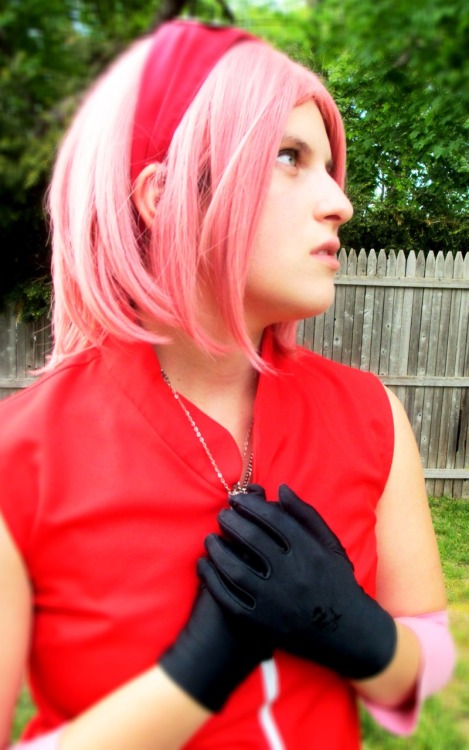 Sakura Haruno cosplay by me Some old and new photos of shippuden sakura and vintage sakura. Tell me 