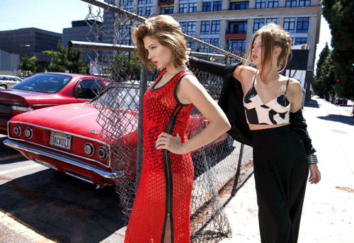 roseydoux: Léa Seydoux and Adèle Exarchopoulos by Todd Cole for Elle US