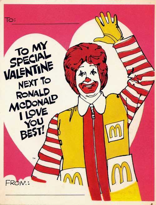 gameraboy1:1970s McDonald’s Valentines