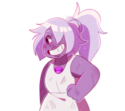 maryomahmed:  doodle of amethyst because