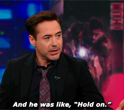  Robert explains why the Mandarin didn’t appear until the third Iron Man film on The Daily Show. 